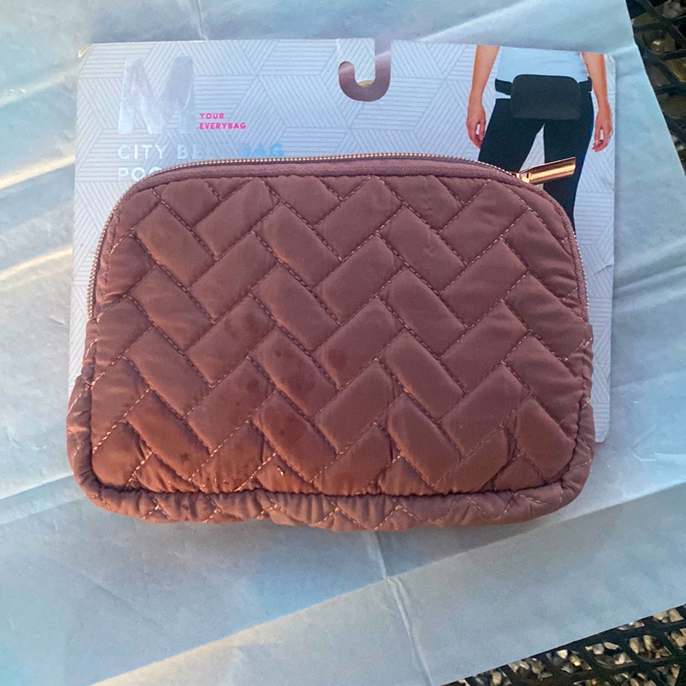 Pink mauve Fanny pack womens